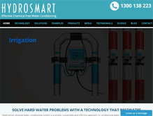 Tablet Screenshot of hydrosmart.com.au